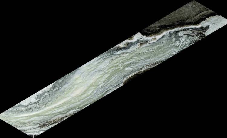 Ступень Italon Авангард 620070002802 Эксклюзив Грин угловая левая 33x160