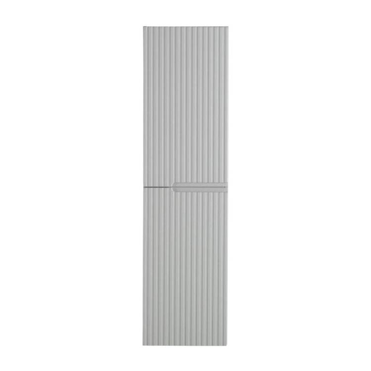 Шкаф-пенал Cezares DUET-N-1500-2A-SC-GPR-P серый жемчужный, 40x150