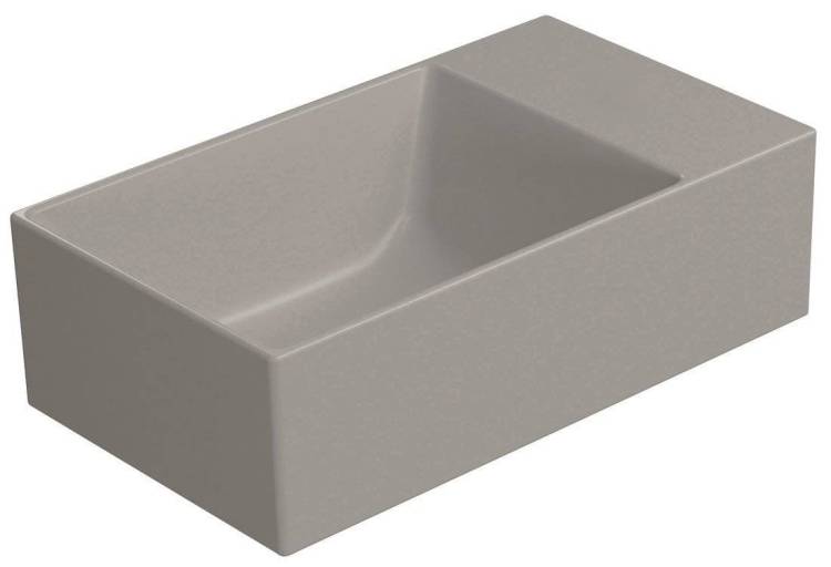 Раковина GSI Kube X 9484005 серый беж матовый, 40x23