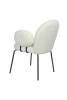 Кресло Stool Group Nina DR-1252-A UF998-03 жемчужный фото 4