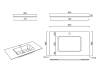 Столешница Kerama Marazzi Plaza (Плаза) KM6012G0471RP80Ur2 белый натуральный, 80x48 фото 3
