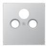 Накладка TV-SAT-FM розетки Jung LS 990 алюминий AL2990SAT