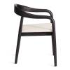 Стул Tetchair Baldur 24406 черный, бежевый лен фото 2