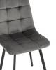 Стул Stool Group Chilly OS-2011-V seat HLR-24 DUAL X2 велюр антрацитовый (набор 2 шт) фото 8
