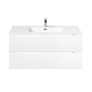 Тумба с раковиной BelBagno Etna 100 bianco lucido