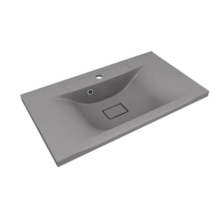 Раковина Florentina Прима 10.010.00800.307 80 см, серый шелк