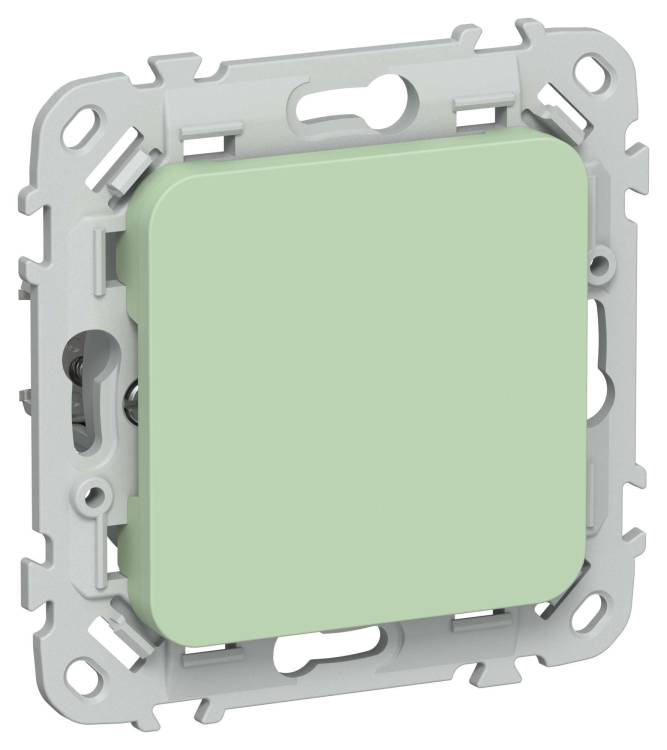 Заглушка с суппортом IEK Flite FI-PL10-K93 фисташковый