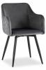 Кресло Stool Group Ника MC66-5F KD HLR-21 велюр серый