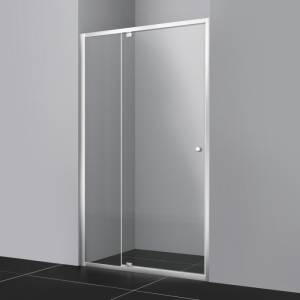Душевая дверь Wasserkraft Aula 11P05 профиль хром, стекло прозрачное, 120x190