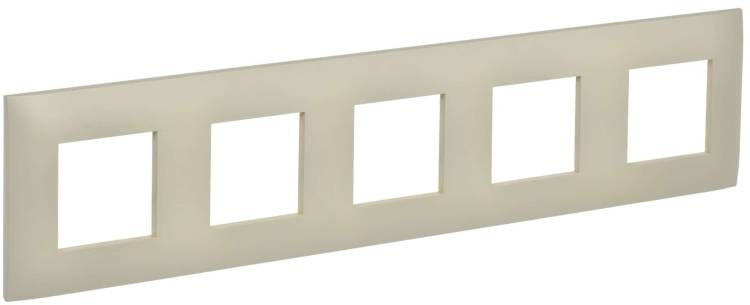 Рамка 5-постовая IEK Skandy SK-M52-K10 бежевый