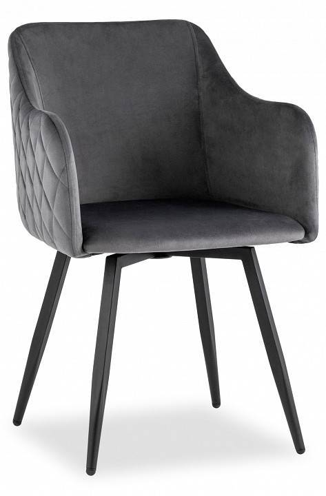 Кресло Stool Group Ника MC66-5F KD HLR-21 велюр серый