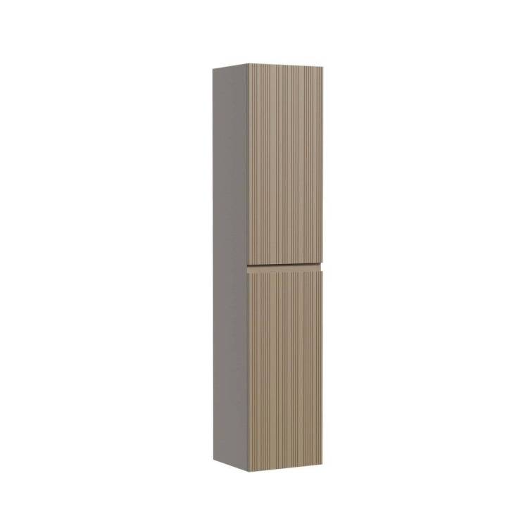 Шкаф-пенал Sancos Code PCD35GB подвесной, 35x35x165, Серо - бежевый