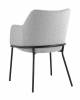 Кресло Stool Group Кози AV 318-L04-08 букле серый фото 5