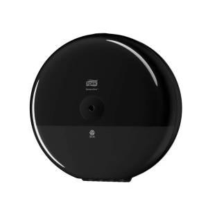 Диспенсер для туалетной бумаги Tork SmartOne 680008 с центральной вытяжкой, система T8, черный (распродажа)