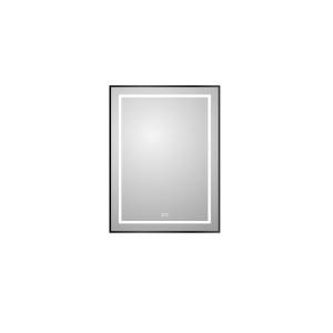 Зеркало BelBagno SPC-KRAFT-600-800-LED-TCH-WARM-NERO с подсветкой и подогревом, Черный