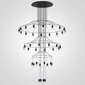 Подвесная люстра Imperium Loft Vibia Wireflow 75393-22