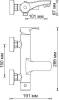Смеситель для ванны с душем Wasserkraft Berkel 4801 фото 17