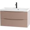 Тумба с раковиной BelBagno Marino 80 capucino lucido фото 4
