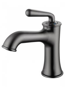 Смеситель для раковины Wonzon & Woghand WW-88139008-BGM темный графит