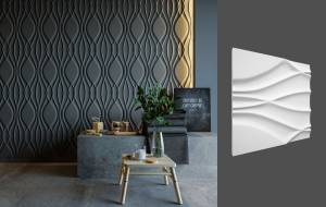 Гипсовая панель Deco Line Modern M-04 40x2.5x40