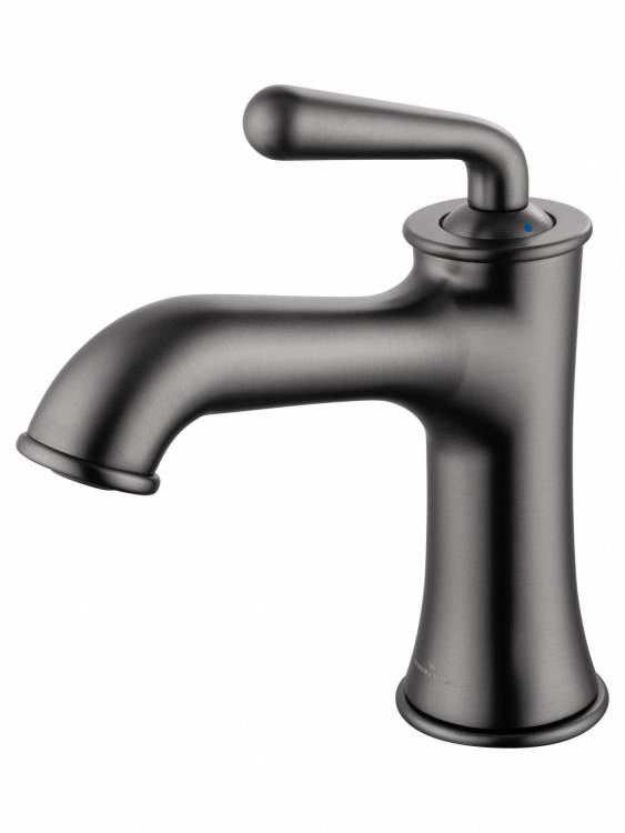 Смеситель для раковины Wonzon & Woghand WW-88139008-BGM темный графит