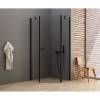 Душевое ограждение NEW TRENDY NEW SOLEO BLACK 90x90x195 K-0613 (черный) фото 2