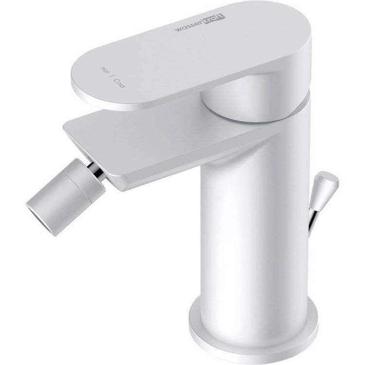 Смеситель для биде Wasserkraft Mindel 8506 белый