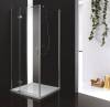 Душевой уголок Cezares BERGAMO-W-A-1-90-C-Cr-L профиль хром, стекло прозрачное, 90x90x195