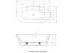 Акриловая ванна Riho Bathtubs B092001005 Alpha 170x80 фото 3