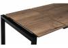 Кухонный стол Woodville Центавр 420989 120 (160) х 70 дуб велингтон / черный матовый фото 7