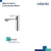 Смеситель для раковины Milardo Maze MAZBL00M01 черный матовый фото 9