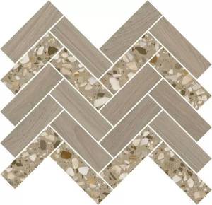 Мозаика Kerama Marazzi Монтиони T042/SG5269 мозаичный коричневый светлый 34x35.5