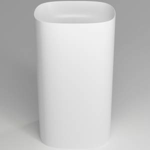 Раковина Plumberia Selection RONNIE SOFT BO 38x48x87 белый матовый