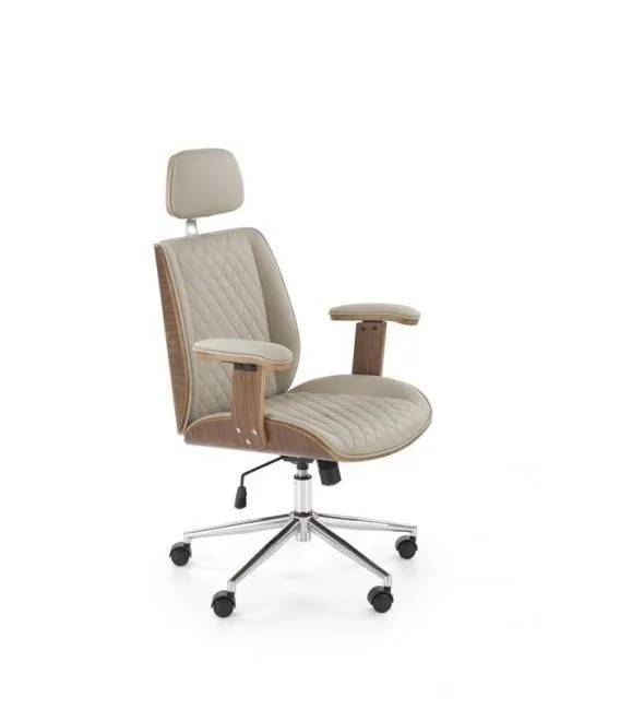 Кресло компьютерное Halmar Timber V-CH-TIMBER-FOT-BEZOWY бежевый/орех