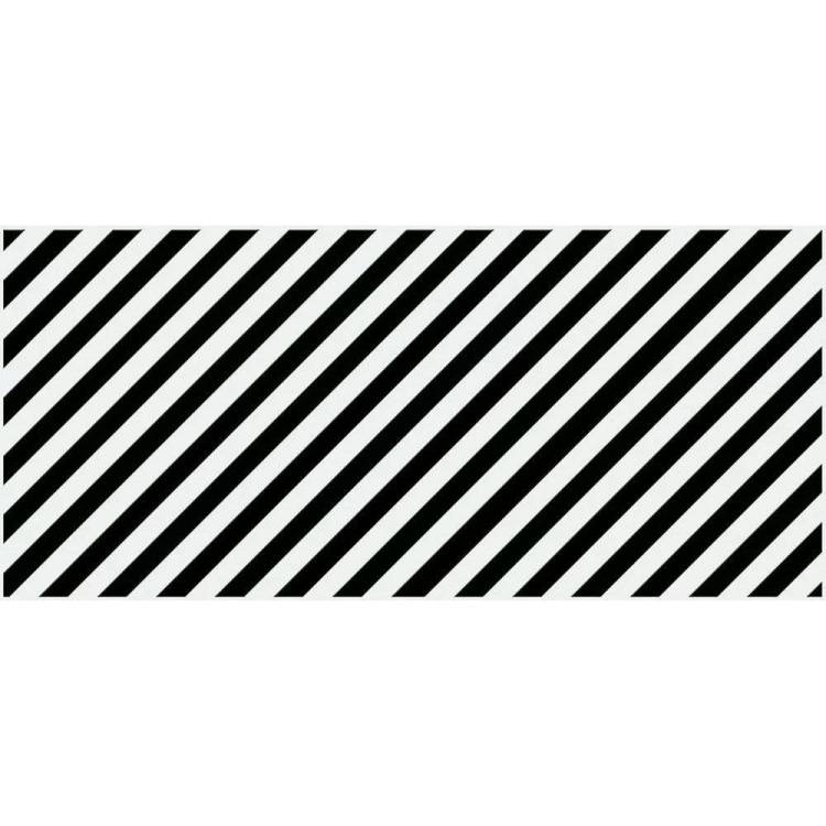 Вставка Cersanit Evolution EV2G442 Диагонали Черно-Белый 20x44