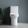Унитаз-моноблок Comforty CF3C6329P, горизонтальный выпуск, сиденье микролифт, тонкое, белый глянец фото 3
