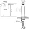 Смеситель для раковины Timo Olivia 3211/03F черный фото 3