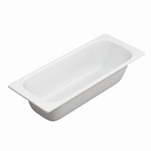 Стальная ванна Watersense Milana W00800 без ножек, 170х70