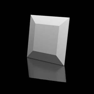 Дизайнерская панель Artpole MM-0068 Choco Platinum матовый 50x3.2x50