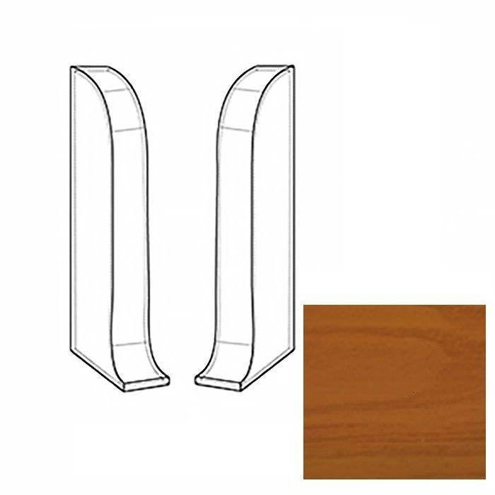 Заглушки LinePlast Тасманское Дерево L055 58 мм (пара)