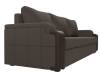 Прямой диван Лига Диванов Николь Лайт 121557 коричневый фото 4