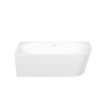 Акриловая ванна Sancos Edge FB23L 170x80 левая, белая фото 2