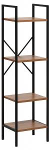 Стеллаж Leset Стилвуд 14 4687207095624 Черный