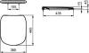 Крышка-сиденье Ideal Standard Tesi T352901 с микролифтом фото 5