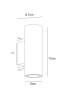 Уличный настенный светодиодный светильник Arte Lamp Torcular A1807AL-2BK фото 2