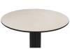 Стол Notta Кэмерон 625711 krater perla repose, черный 110x110x75 фото 3