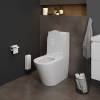 Унитаз-компакт Maretti Florenza FL10NBM17-844 безободковый, сиденье микролифт, белый фото 4