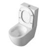 Унитаз-компакт Grossman Торнадо GR-4494MSQ безободковый, с крышкой-сиденьем микролифт, белый матовый фото 3