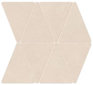 Мозаика Atlas Concorde Boost Natural A7CN Kaolin Mosaico Rhombus 33.8x36.7