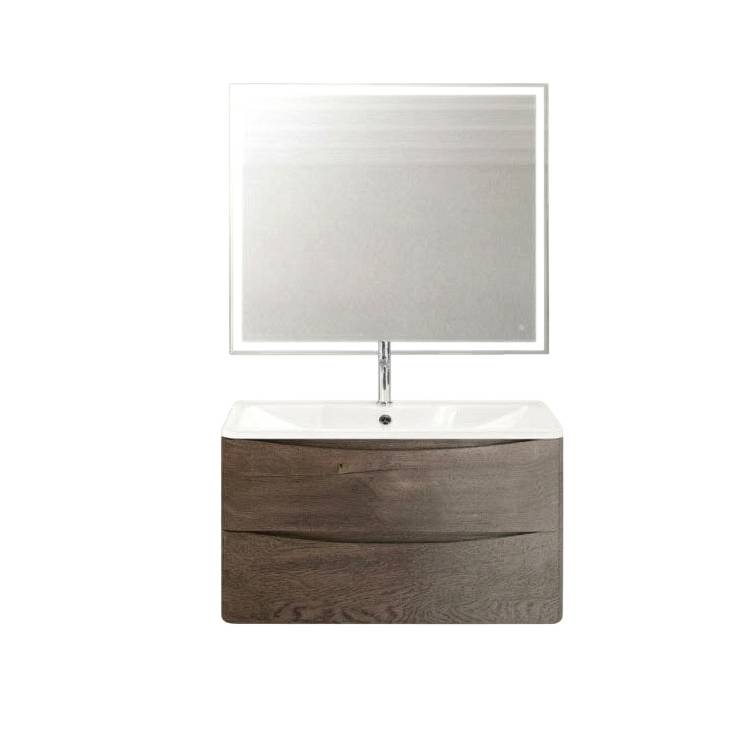 Мебель для ванной BelBagno Acqua 100 подвесная, robere nature grigio